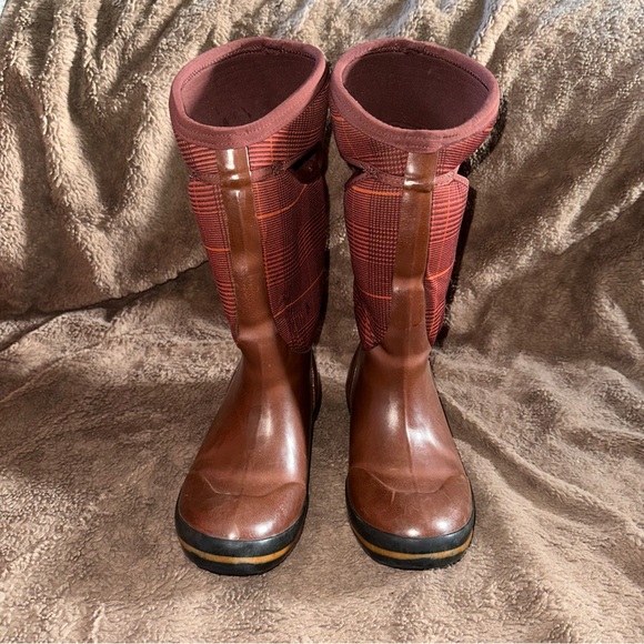 Bogs Plimsoll Prince of Wales Mid Boots - Picture 3 of 8